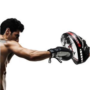 Manoplas de enfoque gruesas personalizadas de fábrica, almohadillas para patadas de entrenamiento de boxeo - Product Image 4