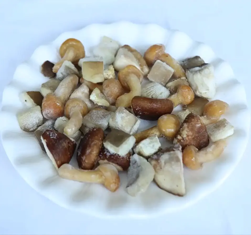 Sinocharm Nameko Shiitkake Oyster mushroom Cut Frozen Mixed Mushrooms high quality IQF