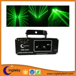 60 mw verde elfo de sonido dj efecto de luz navidad enciende el proyector láser exterior