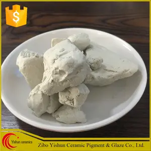 Zibo material cru cerâmico kaolin argila branca da china