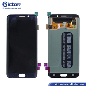 Grossista cinese LCD digitizer assembly screen display per Galaxy <span class=keywords><strong>S6</strong></span> Bordo Più