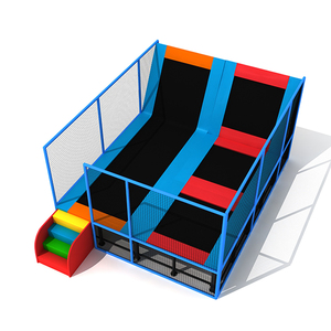 Trampolino Indoor per Bambini Mingte di Alta Qualità, Materiale EVA ABS, Rete Protettiva, Design Professionale, Trampolino Commerciale per Interni - Product Image 1