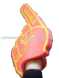 <span class=keywords><strong>Siamo</strong></span> Il Numero 1 di Barretta di Colore della Squadra di Cheerleading Mano Schiuma Pompon per Lo Sport - Product Image 4