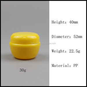 2016 de La <span class=keywords><strong>Moda</strong></span> 10g Cosmetic Jar Empty Pot Eyeshadow Makeup Face Cream Contenedor - Product Image 1