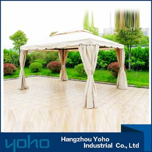 Al aire libre pérgola jardín sombrilla tienda <span class=keywords><strong>hierro</strong></span> <span class=keywords><strong>forjado</strong></span> gazebo de aluminio pérgola - Product Image 6