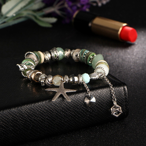 Color Starfish pulseras <span class=keywords><strong>Bohemia</strong></span> pulseras de <span class=keywords><strong>cristal</strong></span> para las mujeres - Product Image 3