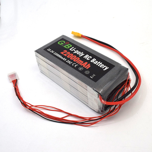 Baterai Lipo siklus panjang, peringkat C tinggi 25C 6S 22.2V 22000mAh untuk Model RC/Drone pertanian - Product Image 3