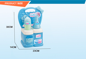 2018 niños de juguete de plástico juguete médico <span class=keywords><strong>juego</strong></span> de imaginación set de juguetes con luces - Product Image 4