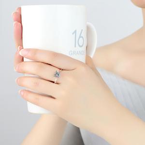 BAGREER SCR032 <strong>925</strong> <strong>Silver</strong> <strong>Rings</strong> CZ Crystal Cute Mickey S925 <strong>Silver</strong> Cubic Zirconia Finger <strong>Ring</strong> for Women Jewelry Girls - Product Image 3