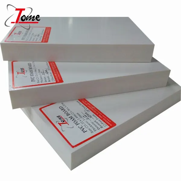 Foamex Board UV Printing Smooth Finish Celuka PVC 3-30 Mm Glossy 2.05/3.05 M Rectangle 0.45-0.72g/cm3 8-30mm CN;GUA TOME N/A TM