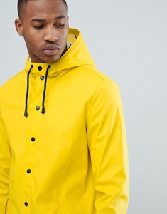 Impermeable KY Amarillo sin Forro con Capucha con Cordón, Cierre de Botones a Presión, Solapa Protectora y Bolsillos Funcionales para Hombre - Product Image 4