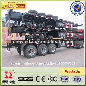 china fabricantes de caravistas 20 pie chasis de contenedores - Product Image 1