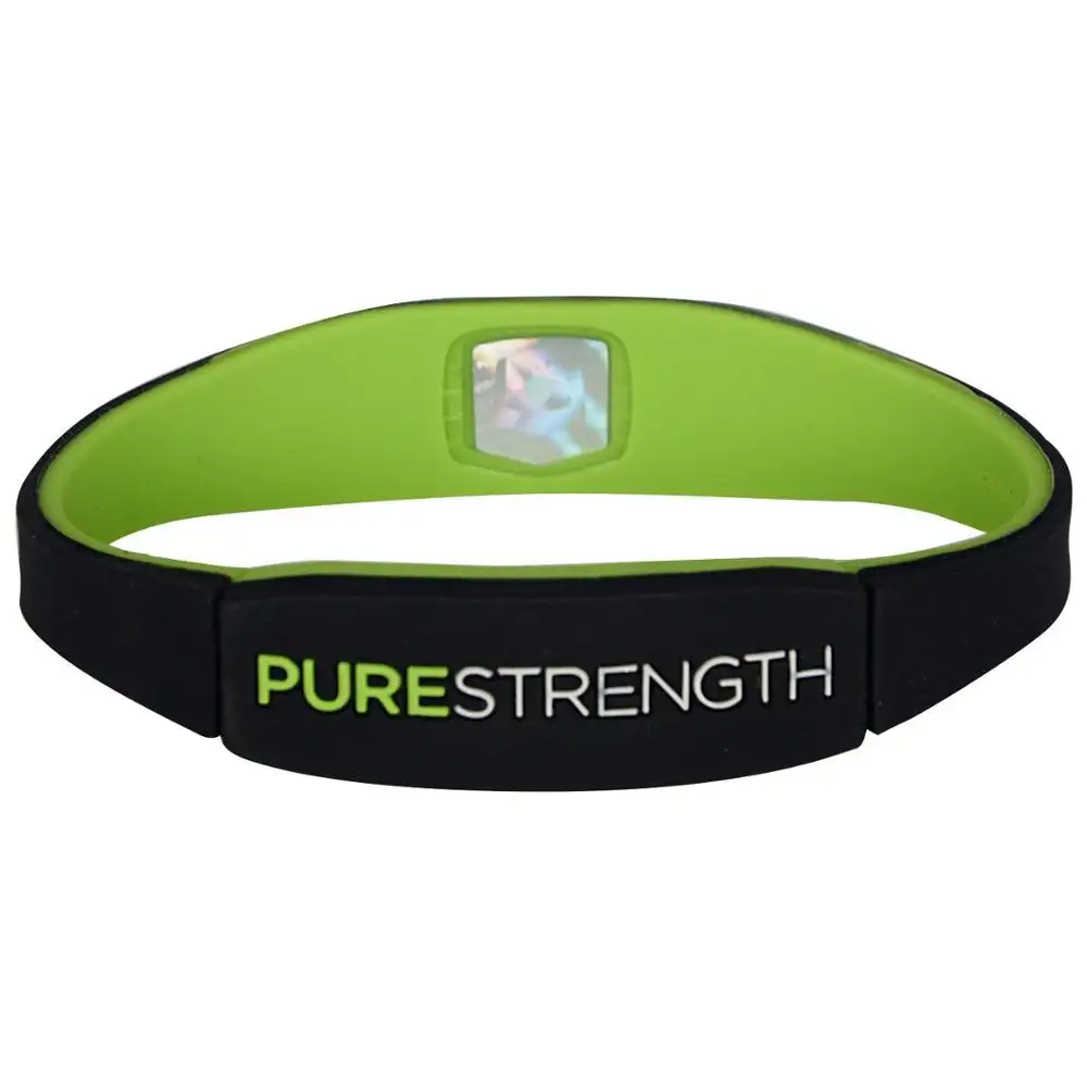Wholesale Pure strength band Power lifestrength healthy Silicon negative ion bracelet