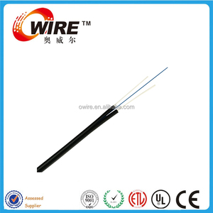 Cavo in Fibra Ottica OWIRE GJYX(F)CH FTTH per Esterni Resistente alle Intemperie Autoportante Tipo Bow SC UPC FRP/Filo d'Acciaio ad Alta Velocità - Product Image 3