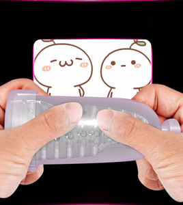 Vibrierendes Mastur bator Cup <span class=keywords><strong>Masturbation</strong></span> spielzeug für Männer mit kraftvoller Vibration für intensive Stimulation, realistischer Stroker für männliche Ärmel - Product Image 6