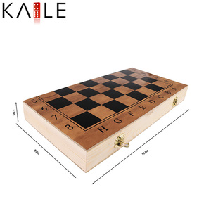 Set di <span class=keywords><strong>scacchi</strong></span> in legno personalizzato di alta qualità eco-friendly cartone imballaggio per <span class=keywords><strong>principianti</strong></span> <span class=keywords><strong>scacchi</strong></span> - Product Image 4
