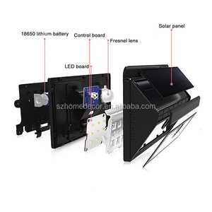 Portátil <span class=keywords><strong>4</strong></span> W sistema <span class=keywords><strong>de</strong></span> iluminación solar <span class=keywords><strong>para</strong></span> la iluminación del hogar con 12 LED sensor movimiento iluminación - Product Image 6