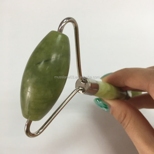 <span class=keywords><strong>Amazon</strong></span> Venta caliente <span class=keywords><strong>celulitis</strong></span> cuerpo belleza jade <span class=keywords><strong>rodillo</strong></span> masajeador facial, jade masajeador - Product Image 1