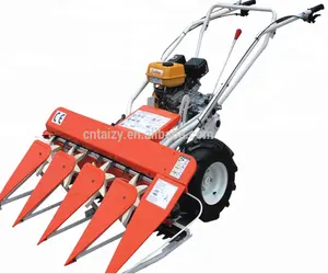 Gasoline mini paddy rice and wheat cutting machine /mini soybean harvester