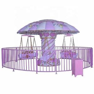 Silla Voladora Infantil Yamoo <span class=keywords><strong>YMO</strong></span>-7 y Juegos de Feria para Niños - Atracción de Carnaval para Jardín y Parques de Trampolines - Product Image 2