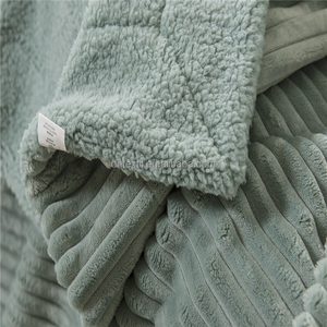 Literie en velours <span class=keywords><strong>d</strong></span>'agneau pour bébés, doux et chaud, literie lavable et chaud, couvertures pour bébés adultes, nouvelle collection - Product Image 2