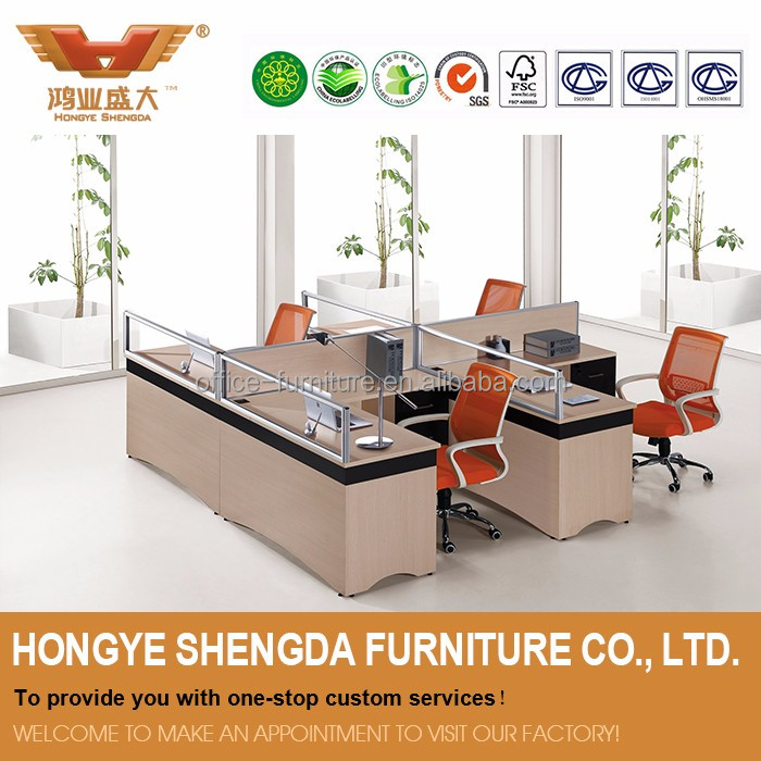 Moderne cloison de bureau design de luxe bureau partition cloison de bureau en aluminium