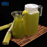 Extracteur de jus de canne à sucre T&D, petit modèle, en acier inoxydable, batterie rechargeable, 20 tr/min, 300 kg/h, 480*390*600 mm, CE