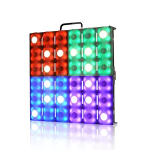 เมทริกซ์โปรเจคเตอร์36ชิ้น RGB LED Blinder เมทริกซ์พื้นหลังเวทีแสง Dmx ควบคุม