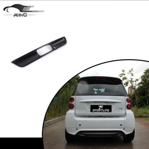 Auto In fibra di Carbonio paraurti posteriore lip diffusore spoiler per Mercede s Benz Smart 2010-2011