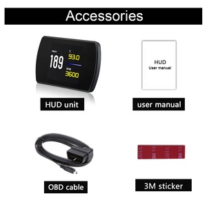 Super puissant OBD2 voiture HUD nouveau style multi-fonction Auto Diagnostic P12 jauge <span class=keywords><strong>2</strong></span> ans de garantie - Product Image 6