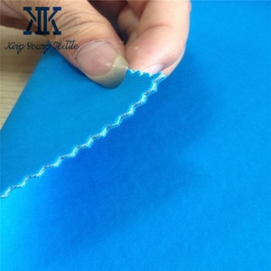 100% Polyester dệt kim Interlock miếng bọt biển ngoại quan Polyester vải/miếng bọt biển đệm vải/PU bọt ngọn lửa ngoại quan vải dệt kim - Product Image 2