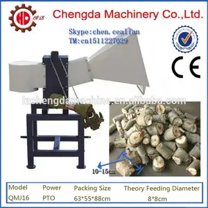 PTO gasoline electric wood cutting machine firewood machinery cut wood into short part