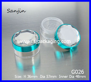 moda cristal luxo Polvera / envases cosméticos de lujo / Polvos compactos / Embalaje cosmético / Sombra de ojos / Pintalabios - Product Image 1