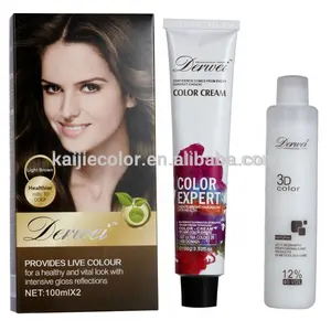 100ML professional permanent salon hair color dye products,natural organic italian hair color brands