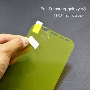 ultra fino cobertura completa escudo <span class=keywords><strong>invisible</strong></span> TPU <span class=keywords><strong>película</strong></span> suave protector de pantalla para Samsung Galaxy S8 y S8 s8 + - Product Image 4