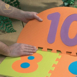 Color de la mezcla educativos ecológicos enclavamiento Eva <span class=keywords><strong>rompecabezas</strong></span> estera del juego del bebé para el arrastre - Product Image 3