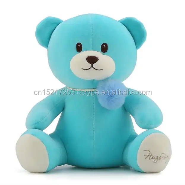 Mainan boneka beruang teddy katun super lembut warna 25cm kustom mainan bayi untuk hadiah