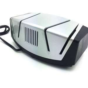 Aiguiseur de couteaux électrique, lames d'affûtage à deux étages revêtues de diamant, pour affûter les couteaux de cuisine, de <span class=keywords><strong>chef</strong></span>, à éplucher, de poche et en acier - Product Image 5