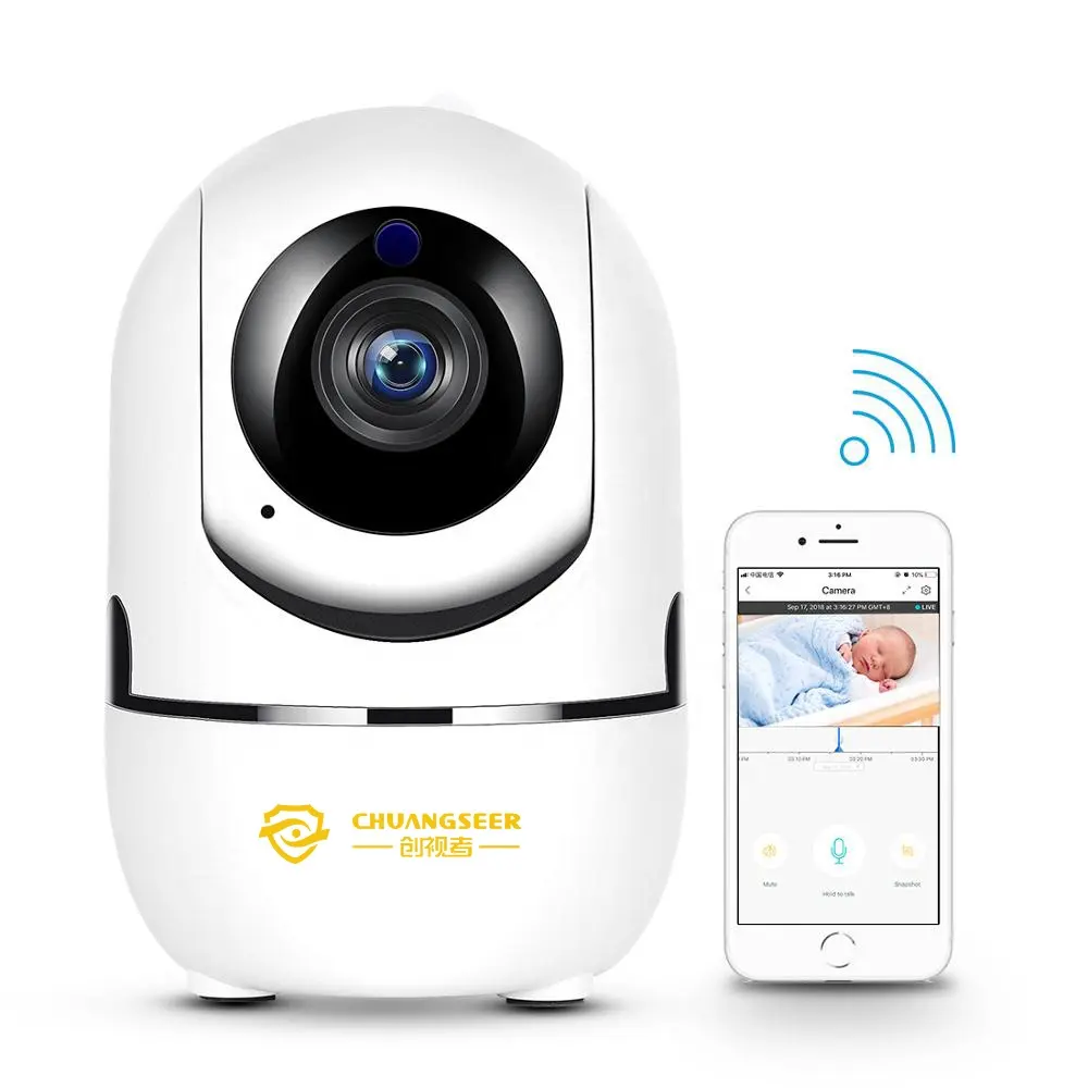 2022 Nieuwe Home Security Wifi Hd Ip Camera Hd Smart Cloud Ip Camera 1080P/720P Baby Cam