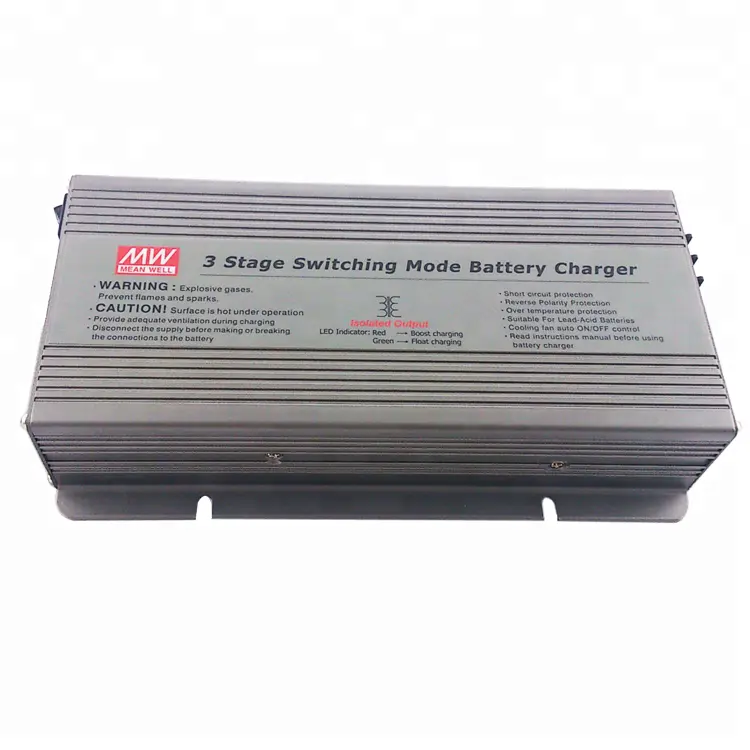 360W 24V 12.5A Battery Charger For Lead Battery Meanwell PB-360P-24 With PFC Function