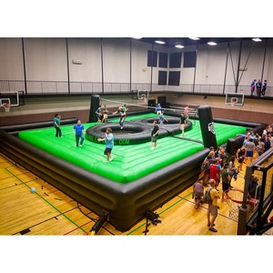 Juego deportivo de <span class=keywords><strong>playa</strong></span>, pista de <span class=keywords><strong>voleibol</strong></span> inflable con trampolín - Product Image 3
