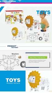 Giocattoli Educativi per Bambini: <span class=keywords><strong>Leone</strong></span> da Dipingere Fai-da-Te - Product Image 5