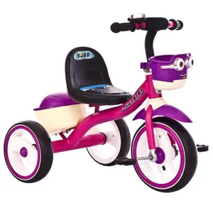 Fabriek Rit op auto kind driewieler met licht opvouwbare baby driewieler speelgoed en eenvoudige kids trike voor 2-6 jaar oud