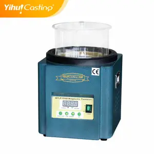 Yihui Brand magnetic tumbler wet type for jewellery primary polishing, burnishing pins machine