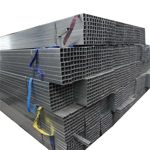 Seções estruturais galvanizado praça da tubulação de aço carbono e tubos