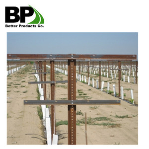 Poste de señal de canal u perforado para jardín de uvas - Product Image 6