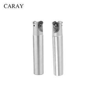 Fresadora de carburo EMR 4R Indexable, insertos de CNC RPMT 08, 2 flautas, diámetro de corte de 16mm, diámetro de conexión de 16mm - Product Image 3
