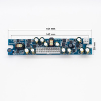 RGeek-Interruptor de CC de 12V y 150W, Unidad de fuente de alimentación para ordenador y coche, ATX, Pico, módulo PSU, 24 Pines, MINI ITX