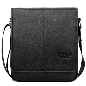 2019 Vicuna Polo New Outlet Men Wholesale Pu <strong>Leather</strong> Casual Bag Business Bag Office <strong>Briefcase</strong> for Men - Product Image 1