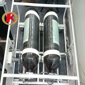 KJ Vendita della fabbrica 18l 20l 25l Bombola di Gas Idrogeno Per Veicoli In Fibra di Carbonio